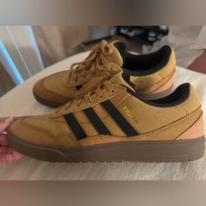 Adidas Men's Brown and Black Sneakers